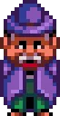Governor stardew valley soup fuse bead pattern, 32×32 bead grid