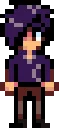 Sebastian stardew valley fuse bead pattern, 29×29 bead grid