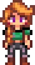 Leah stardew valley fuse bead pattern, 29×29 bead grid