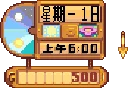 TIME Stardew Valley fuse bead pattern preview