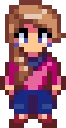 Jodi stardew valley fuse bead pattern, 29×29 bead grid