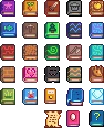 BOOK Stardew Valley fuse bead pattern preview