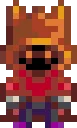 Dwarf stardew valley fuse bead pattern, 29×29 bead grid