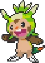 Chespin fuse bead pattern, 50×50 bead grid