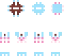 minimosaic'flowerpot fuse bead pattern preview