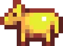 Golden Animal Cracker fuse bead pattern preview