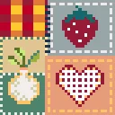 mat fuse bead pattern preview