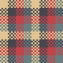 Minimosaic Coaster-1 fuse bead pattern preview