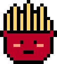 FRIES fuse bead pattern preview