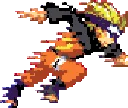 Naruto 2 fuse bead pattern, 104×104 bead grid