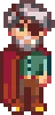 Marlon stardew valley fuse bead pattern, 32×32 bead grid