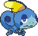 Sobble Gen 2 fuse bead pattern preview