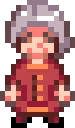Evelyn stardew valley fuse bead pattern, 29×29 bead grid