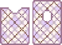 3D card holder fuse bead pattern preview