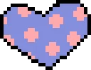 HEART fuse bead pattern preview