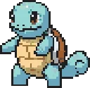 Squirtle fuse bead pattern preview