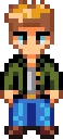 Kent stardew valley fuse bead pattern, 32×32 bead grid
