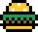 hamburger fuse bead pattern preview